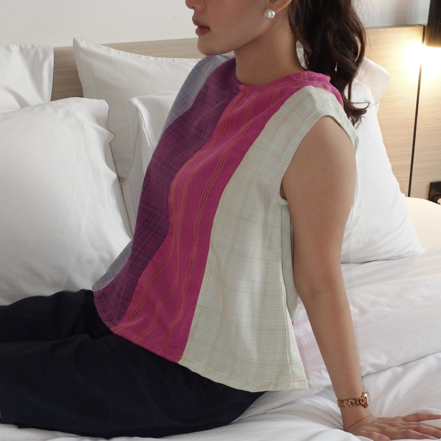 Zhi Zhi Sleeveless Top Line 04