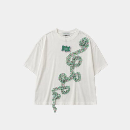 Sam Sam Oversized Tshirt in Marshmallow Fluff
