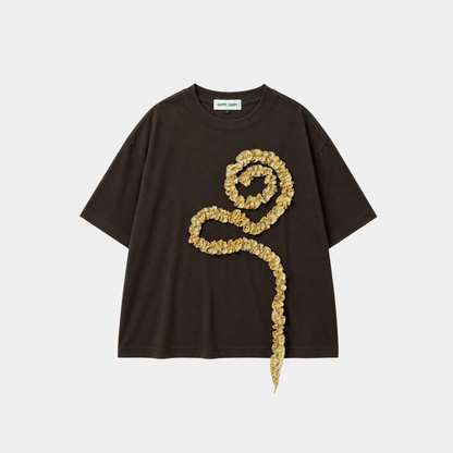 Sam Sam Oversized Tshirt in Espresso Shot