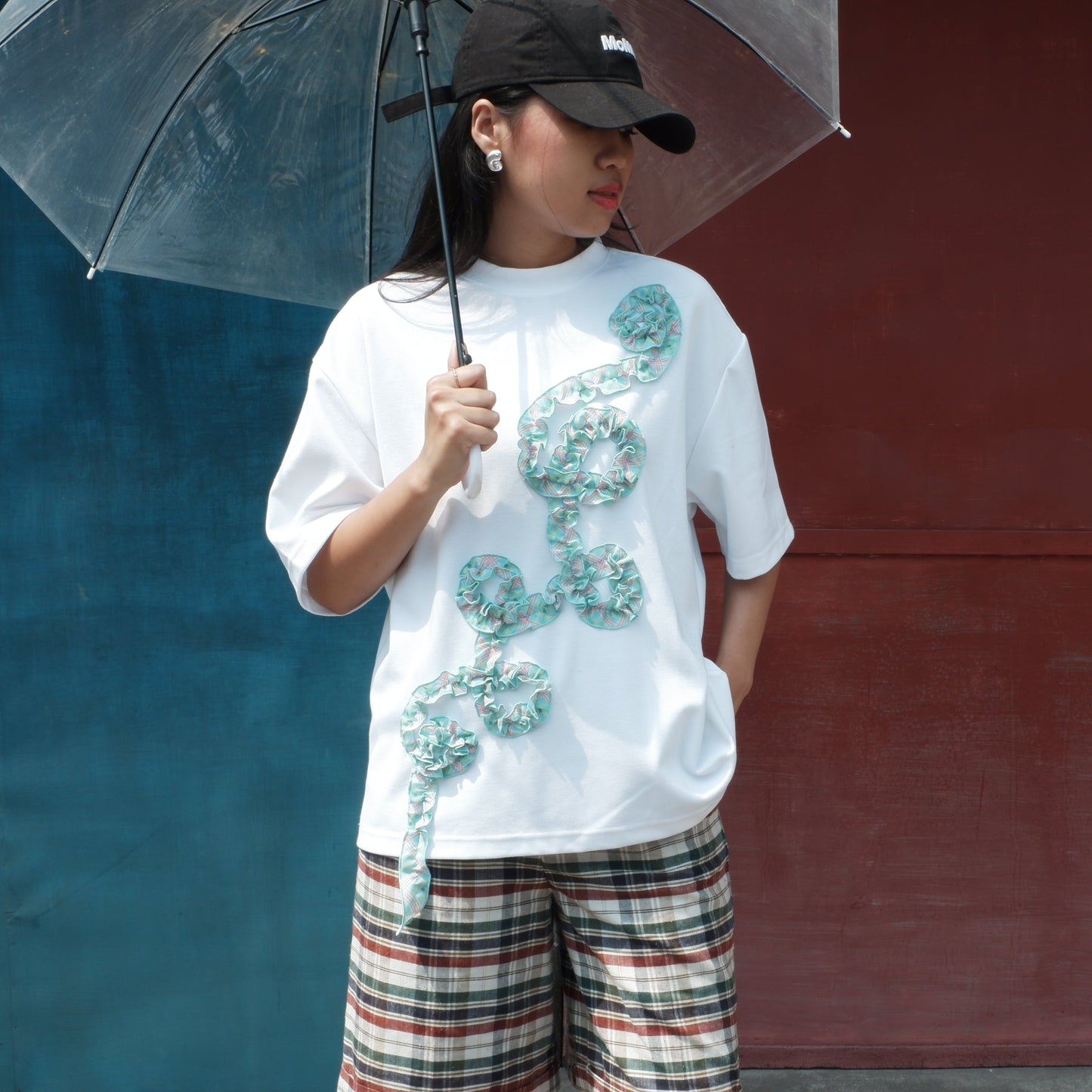Sam Sam Oversized Tshirt in Marshmallow Fluff