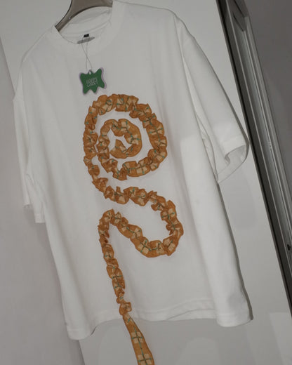 Sam Sam Oversized Tshirt in Marshmallow Fluff